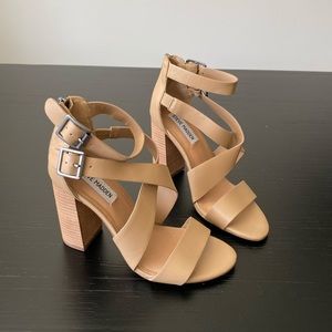 Steve Madden | Sundance Stacked-Heel Dress Sandals